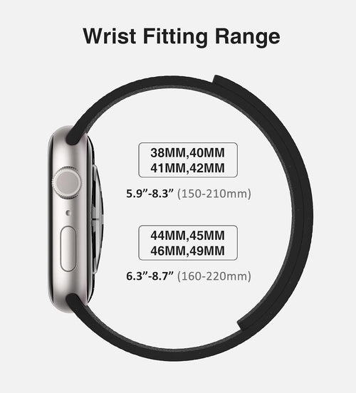 Magnetic Silicone Band — Black