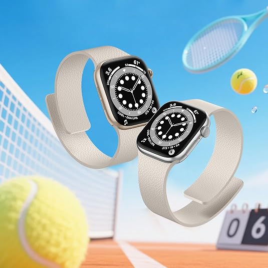 Sport Magnetic Silicone Band — White